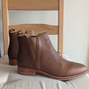 Nisolo Eva Everyday Chelsea Boots Brown Size 5